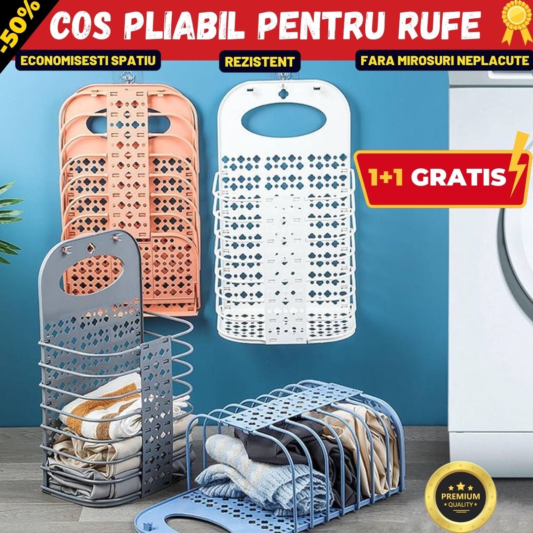 1+1 GRATIS COS PLIABIL PENTRU RUFE 46 X 25 CM