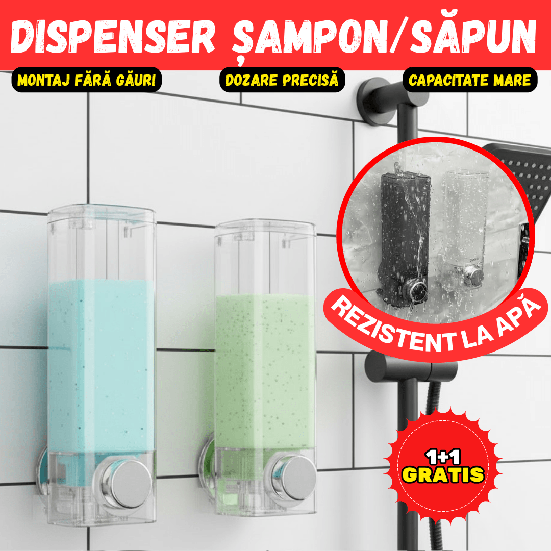 1+1 GRATIS DISPENSER SAMPON SI SAPUN