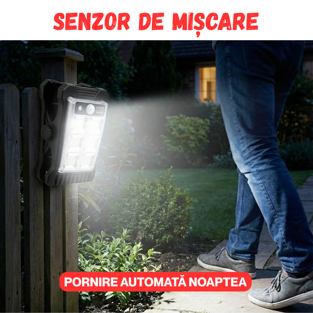 LAMPA SOLARA SMART CLIP-ON