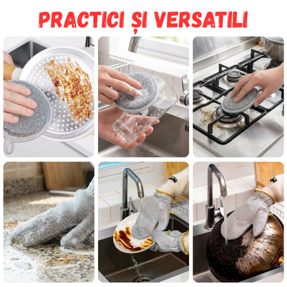 PACHET MAGIC DE CURATENIE 10 MANUSI+10 BURETI