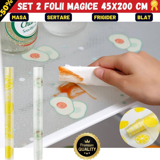 SET 2 FOLII MAGICE 45X200 CM