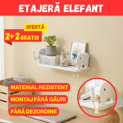 SET 4 ETAJERE ELEFANT
