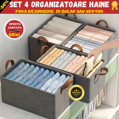 SET 4 ORGANIZATOARE HAINE