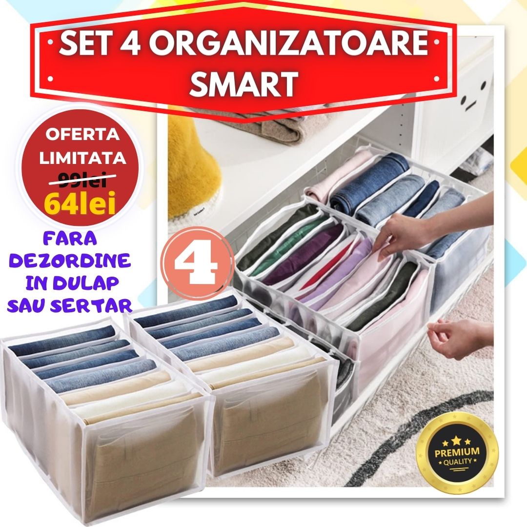 SET 4 ORGANIZATOARE SMART