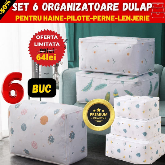 SET 6 ORGANIZATOARE DULAP