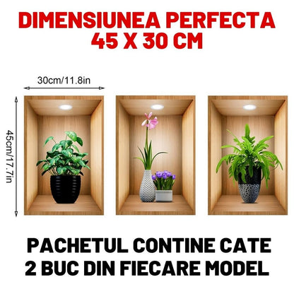 SET 6 TABLOURI ADEZIVE