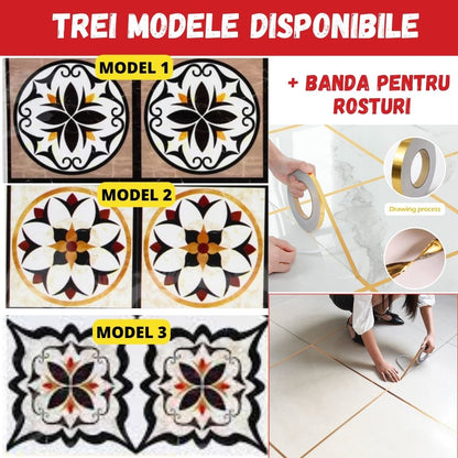 SET DECORATIV 36 stickere + banda 50m