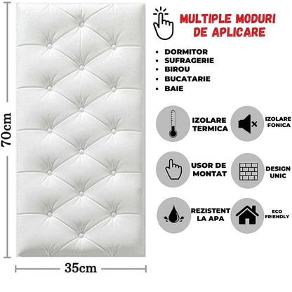 TAPET ADEZIV 3D - 10 BUCATI