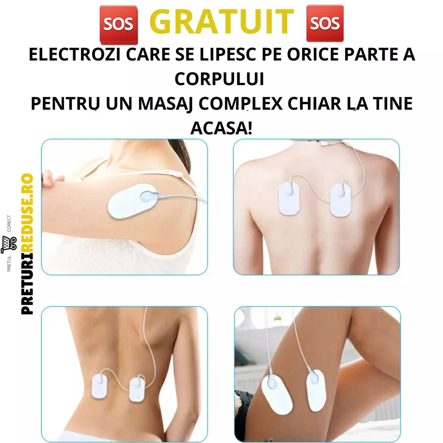 APARAT DE MASAJ PENTRU GÂT Preturi Reduse 