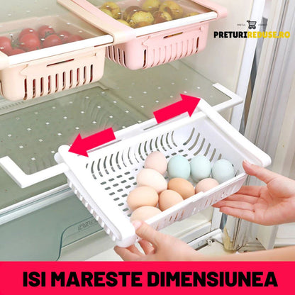 SET 4 ORGANIZATOARE FRIGIDER+3 Bile odorizante pentru frigider CADOU Preturi Reduse 