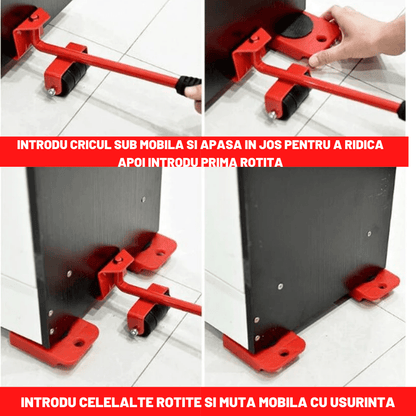 SET PENTRU MUTAT MOBILA SI ELECTROCASNICELE