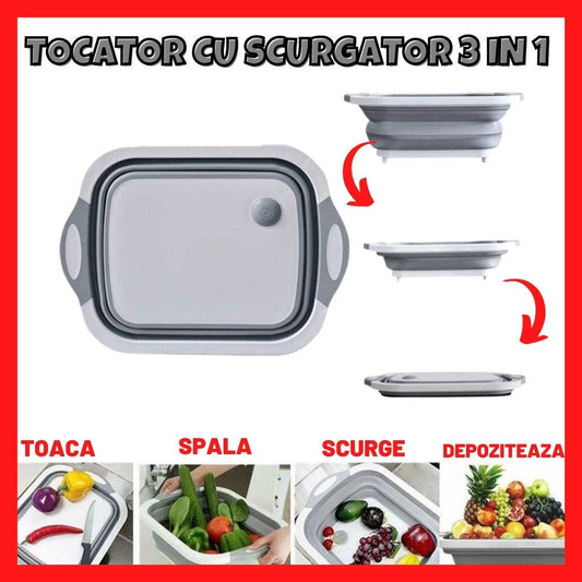 TOCATOR CU SCURGATOR 3 IN 1